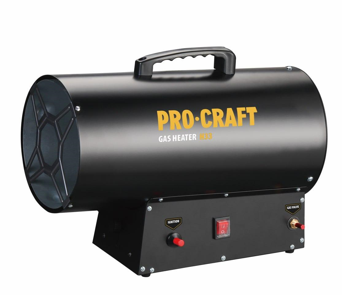 Plynové horkovzdušné topidlo Procraft H33 (33kW)