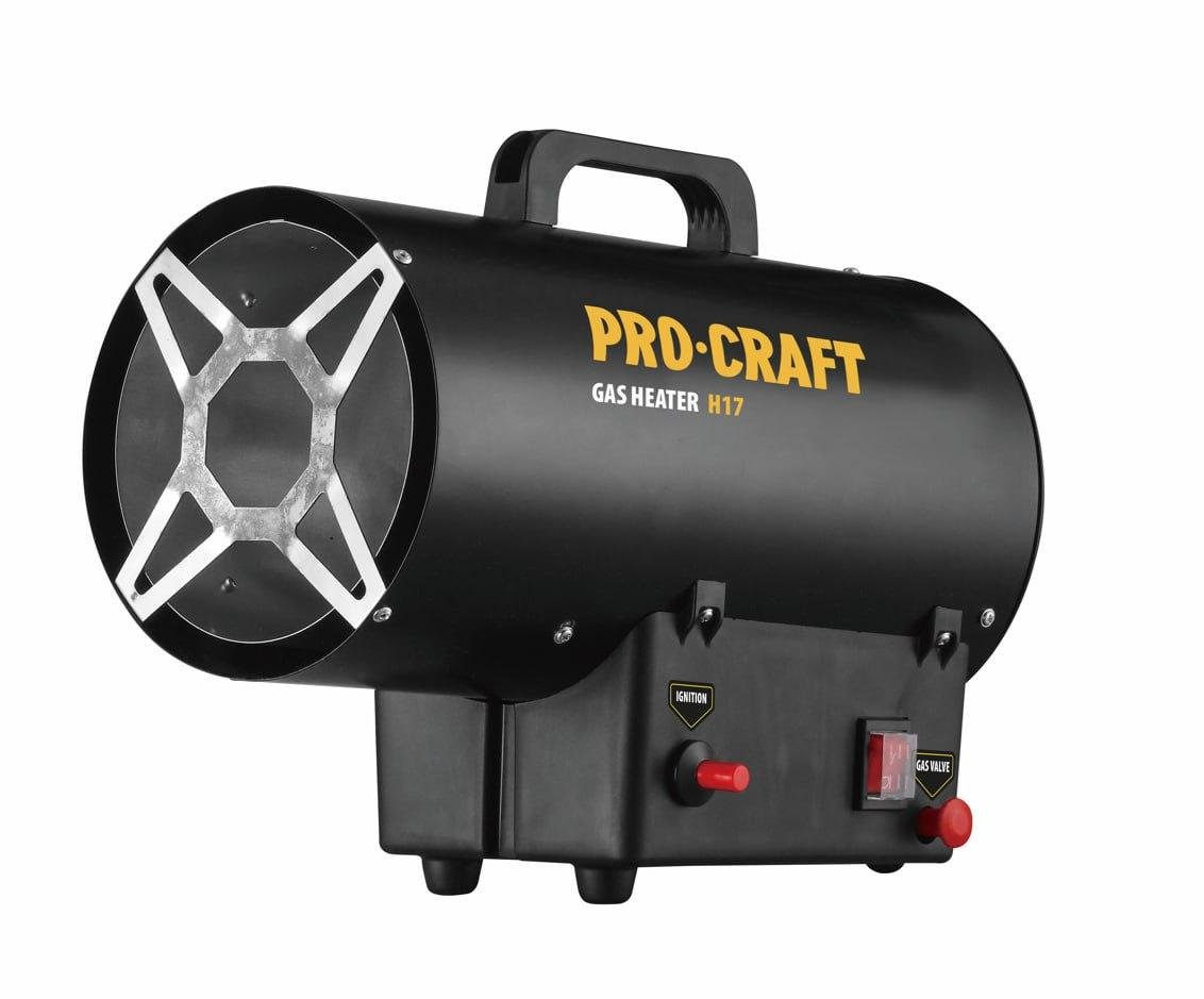 Plynové horkovzdušné topidlo Procraft H17 (17kW)