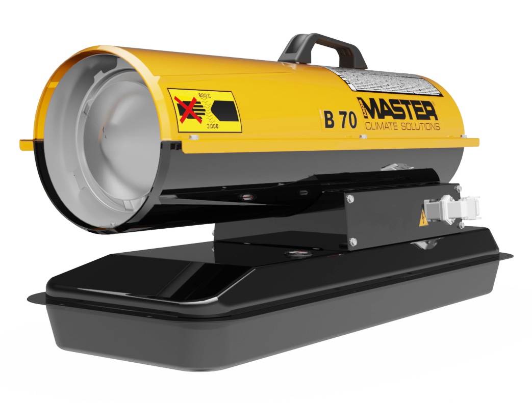 Naftové topidlo Master B 70 CED, výkon 20kW