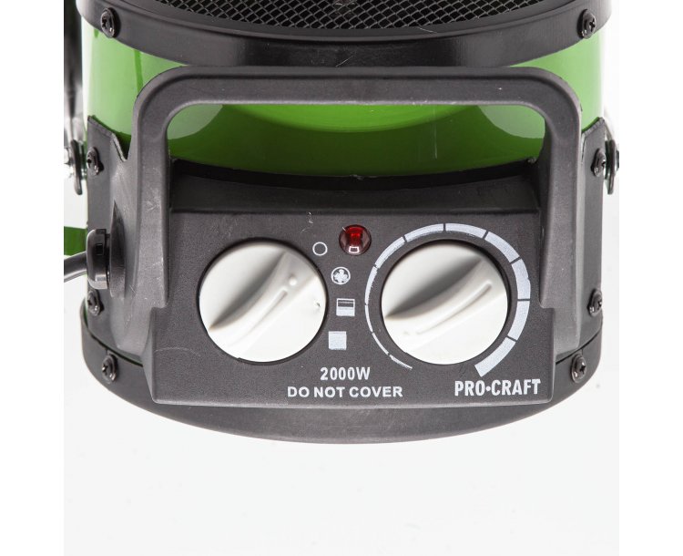 Elektrický topný ventilátor Procraft FP20 - výkon 2kW (220V)