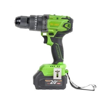 Aku vrtací šroubovák s příklepem Procraft PA18BL 20V 50Nm (sklíčidlo do 13mm, 2x aku 4Ah) - půjčovna