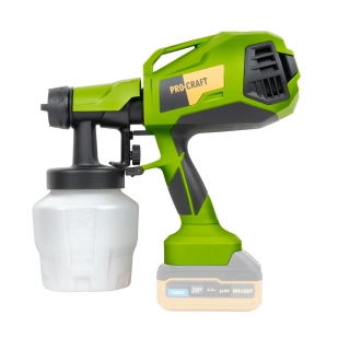 Aku stříkací pistole na barvy Procraft PSE30 20V (2x aku 4Ah) - půjčovna