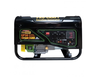 Elektrocentrála 230V 2,5kW AVR Procraft GP30 - půjčovna